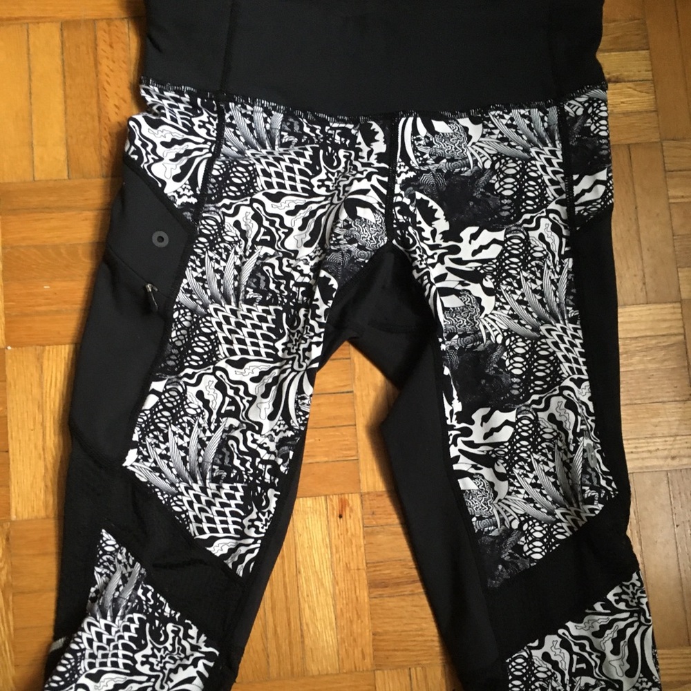 Leggings black and white